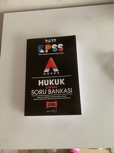 KPSS A GRUBU HUKUK ÇÖZÜMLÜ SORU BANKASI - YARGI YAYINLARI