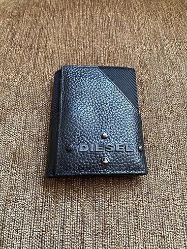Siyah Deri Diesel Cüzdan