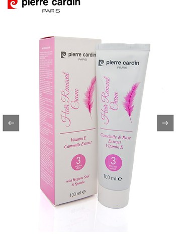 Beden Pierre Cardin Aloe Vera ve Gül Özlü Ağda Kremi 100 ml