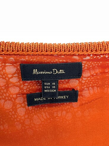 xs Beden turuncu Renk Massimo Dutti Uzun Elbise %70 İndirimli.