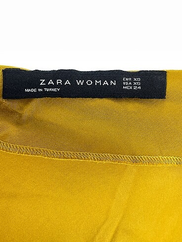 xs Beden sarı Renk Zara Uzun Elbise %70 İndirimli.