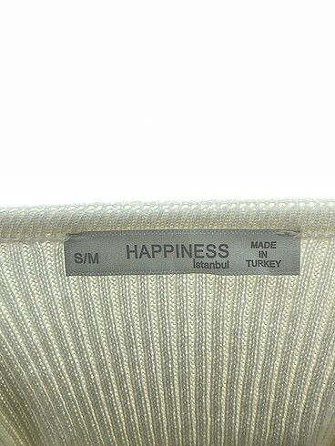 s Beden beyaz Renk Happiness Bluz %70 İndirimli.