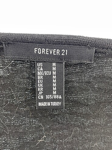 m Beden siyah Renk Forever 21 Kısa Elbise %70 İndirimli.