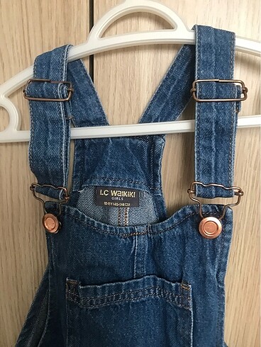LC Waikiki Kız çocuk jean salopet