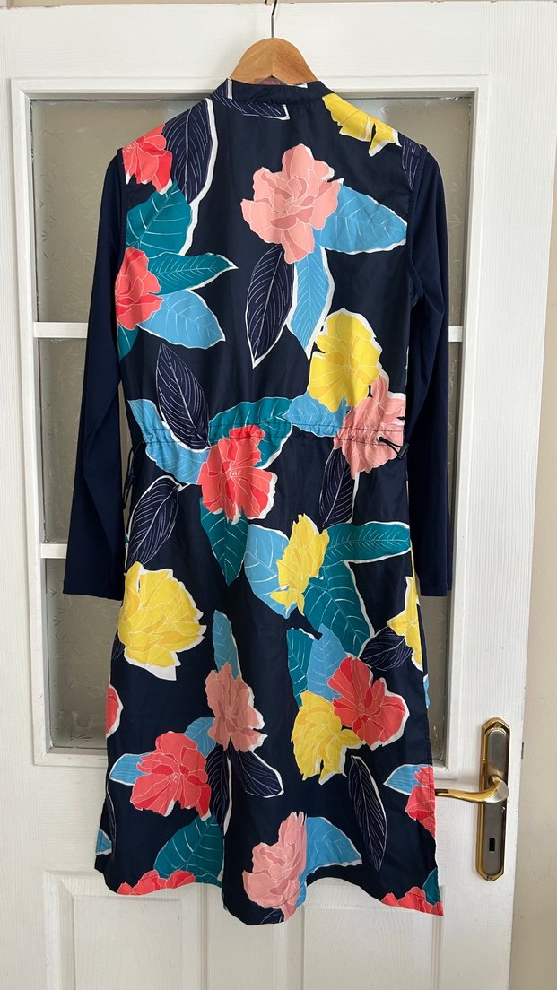 Çiçek Desenli Uzun haşema - Görsel 2