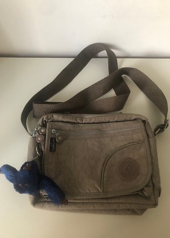 Kipling Bej Çapraz Askılı Çanta