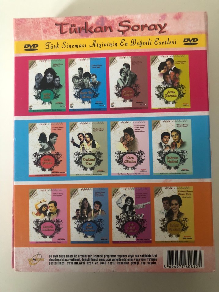 Türkan Şoray 12 DVD'lik Set - Görsel 2
