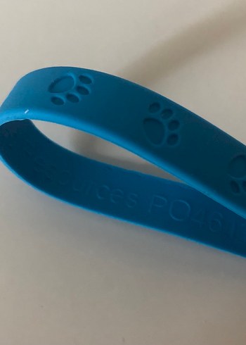 Mavi Silikon Bileklik - Görsel 3