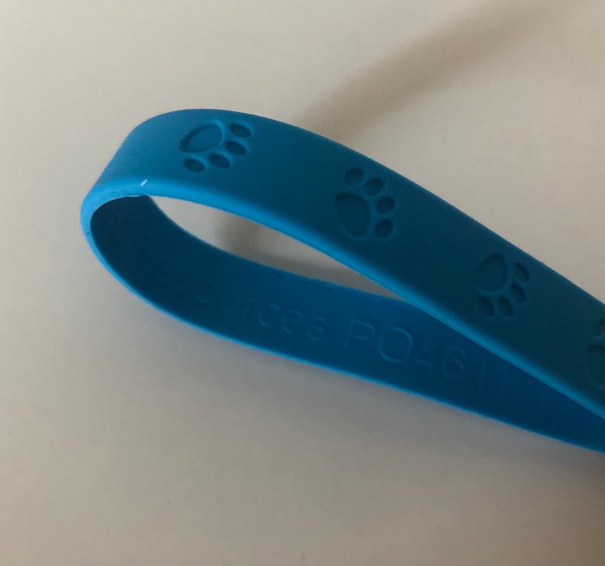 Mavi Silikon Bileklik - Görsel 3