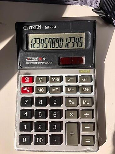 Citizen hesap makinesi