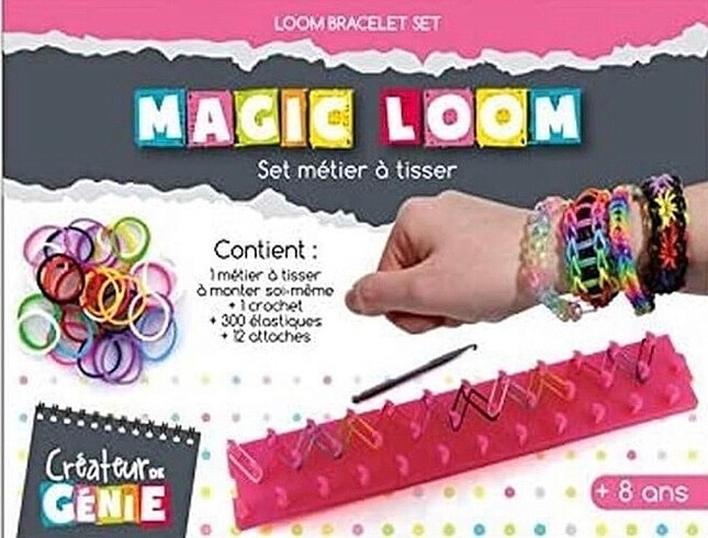 Magic Loom lastik bileklil yapma seti