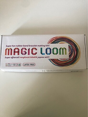Diğer Magic Loom lastik bileklil yapma seti