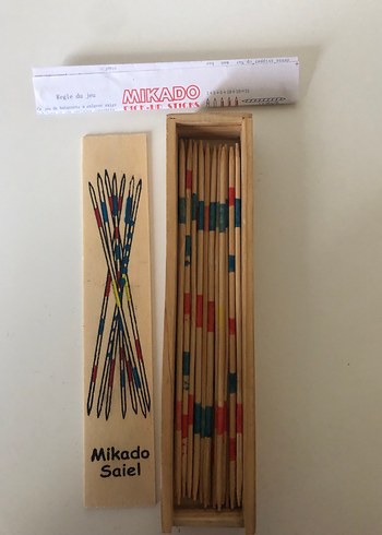 Mikado Çubukları Ahşap Oyuncak - Görsel 2