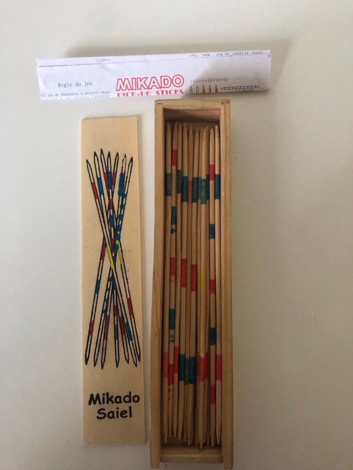 Mikado Çubukları Ahşap Oyuncak - Görsel 2