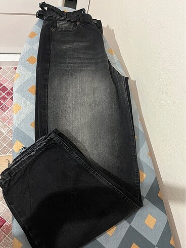 Siyah Baggy Jean
