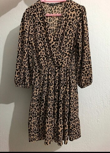 Leopar elbise