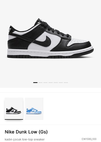 Nike Nike dunk low spor ayakkabı