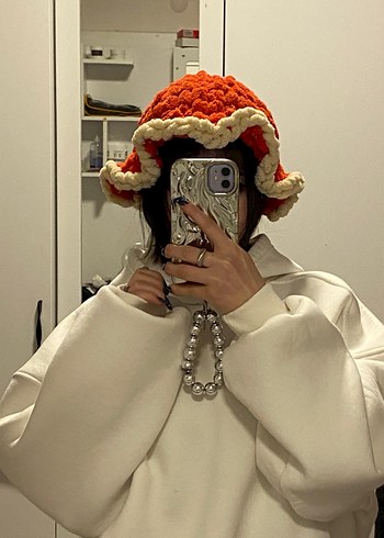 Puffy atkı bere - Görsel 3