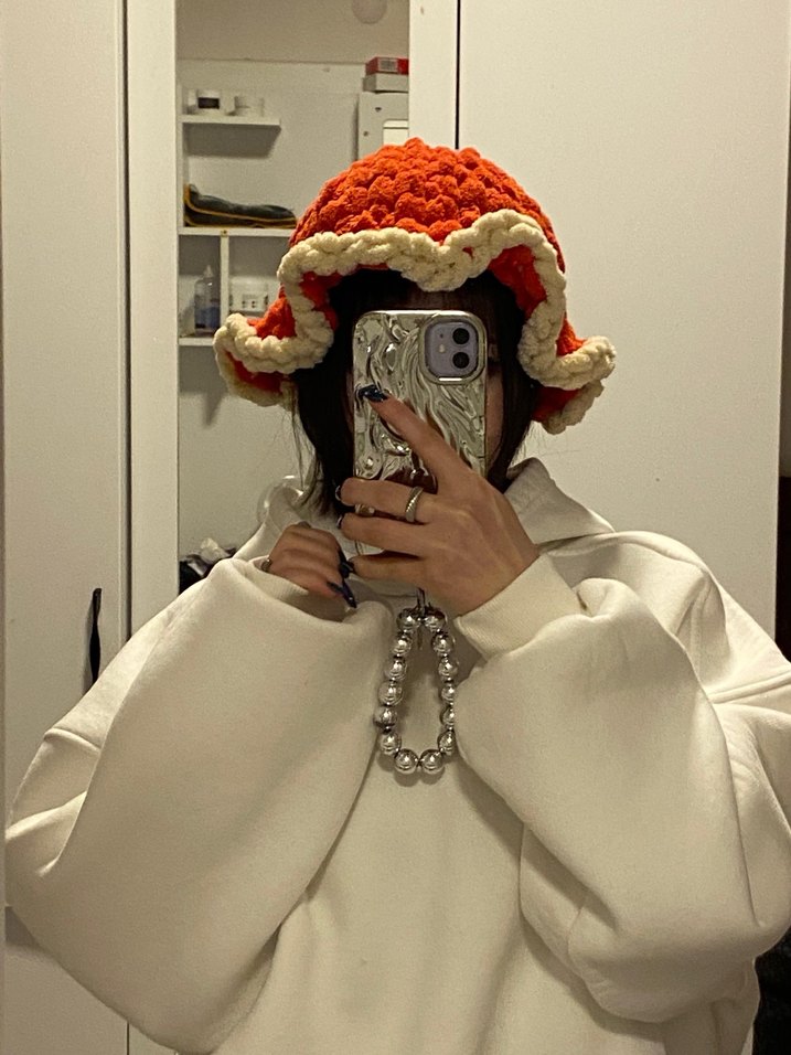 Puffy atkı bere - Görsel 3