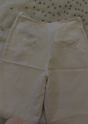 Massimo Dutti Massimo Dutti Beyaz Keten