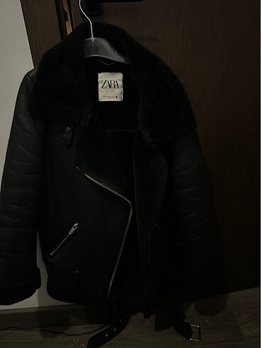 xs Beden Zara Siyah Biker ceket