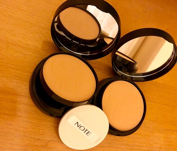 Beden Note Luminous Silk Compact Powder Mat Bitişli Toz Yüz Pudrası 06