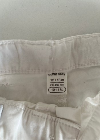 Beyaz Pamuklu Erkek Şort - Görsel 2