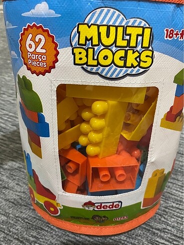 Multi blocks 62 parça lego