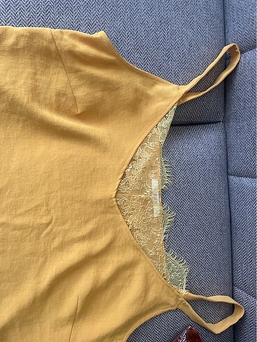 Bayan askılı bluz sıfır ürün - Görsel 2