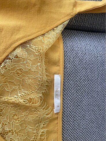 Bayan askılı bluz sıfır ürün - Görsel 3