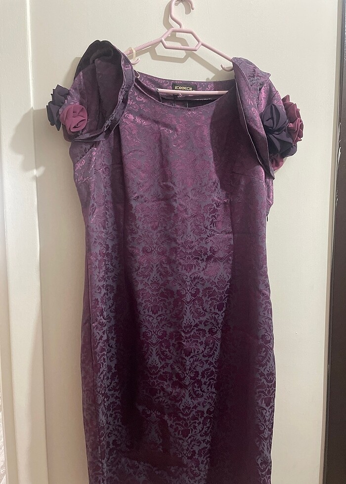 Bayan abiye elbise - Görsel 3