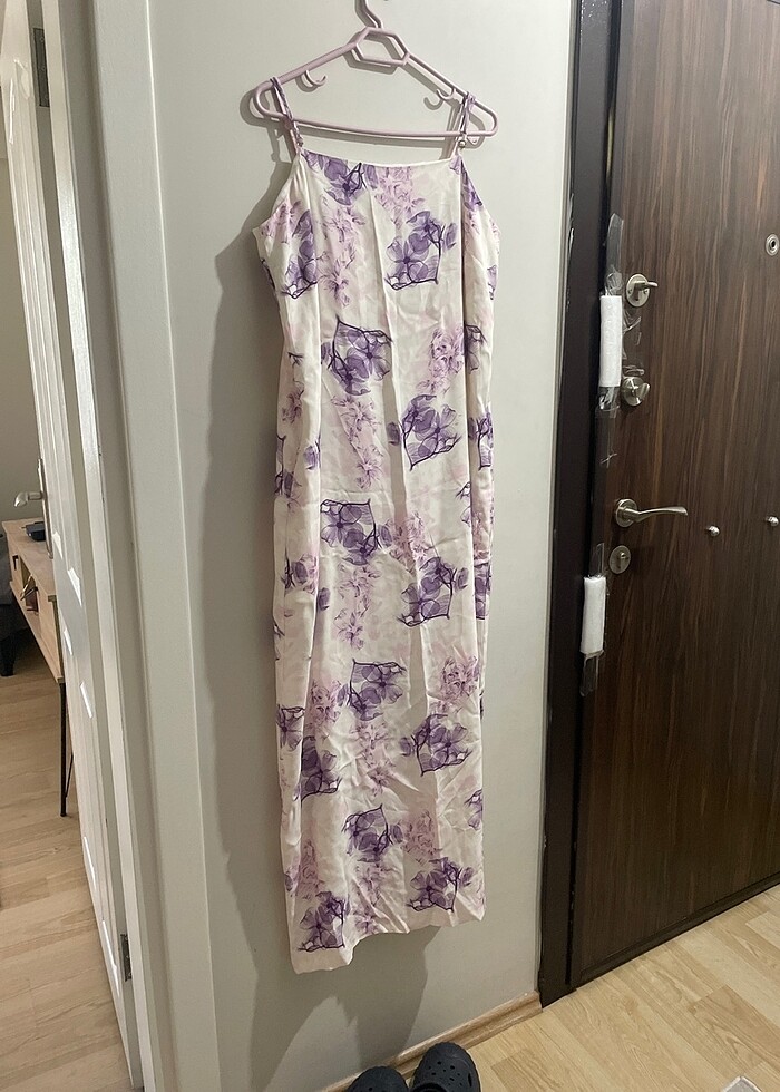 Bayan askılı elbise - Görsel 2