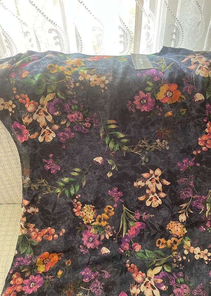 Astarlı şifon elbise - Görsel 2