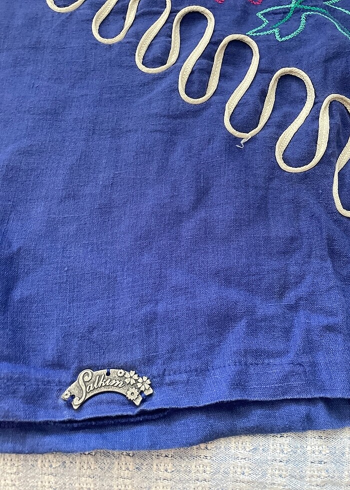 Bayan keten elbise - Görsel 2