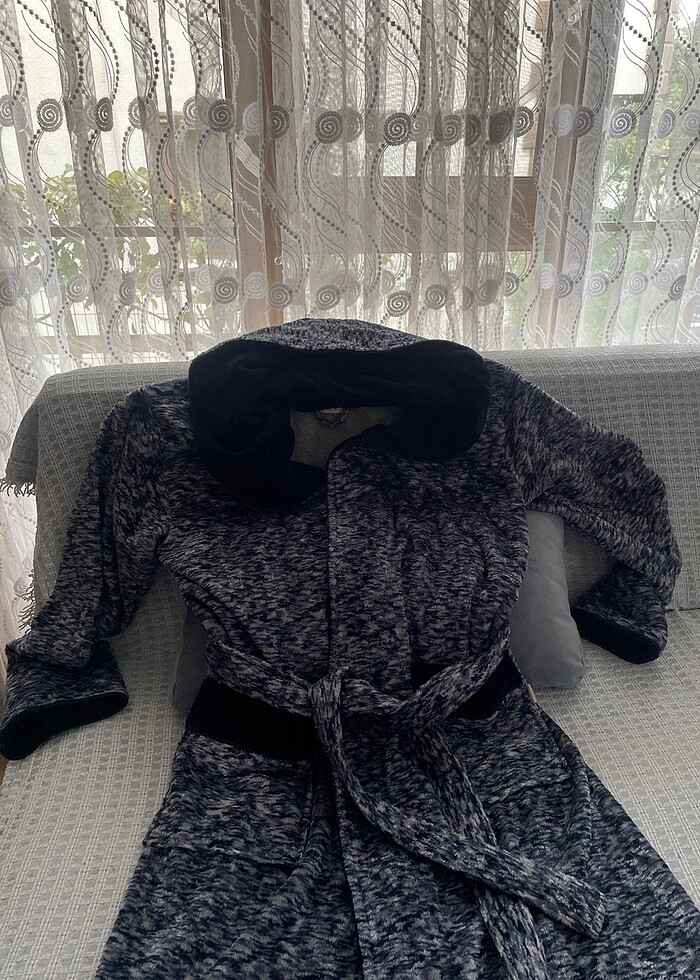 Erkek bambu bornoz - Görsel 3