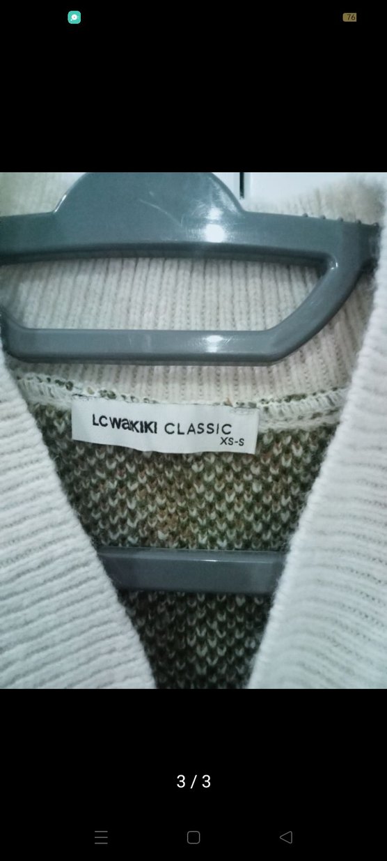 V Yaka Kadın Süveter - Görsel 3