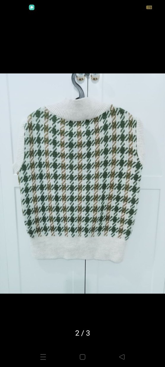 V Yaka Kadın Süveter - Görsel 2