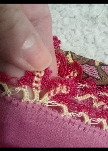 çeyizlik oyalı yemeni - Görsel 3