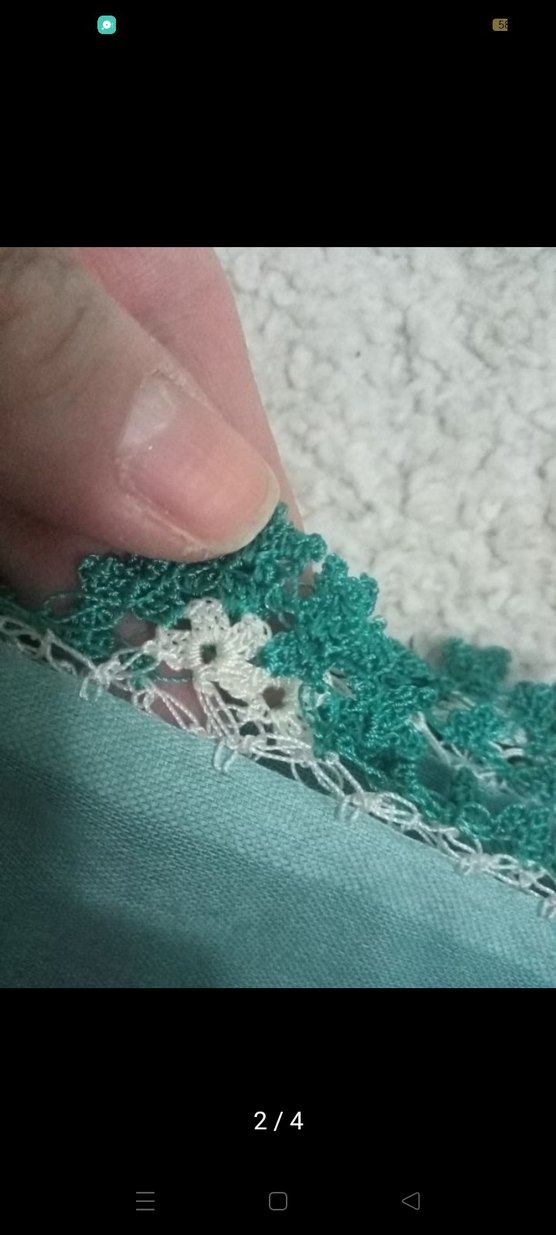 çeyizlik oyalı yemeni - Görsel 2