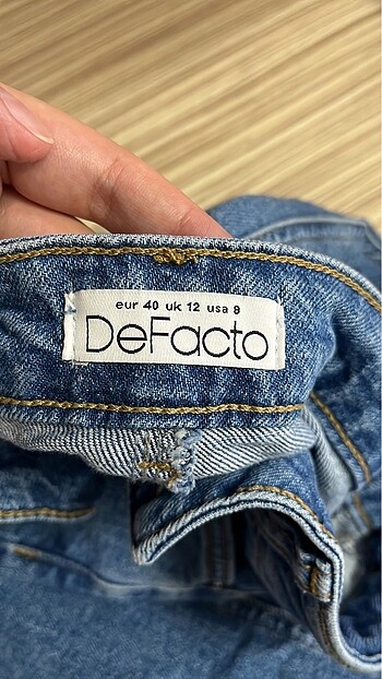 Defacto Defacto mom jean