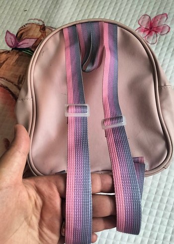 Beden Renk Pembe Pastel Renkli Çocuk kız Çantası