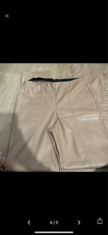 l Beden camel Renk Trendyolmilla deri pantolon
