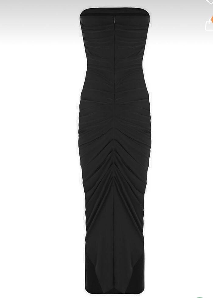 Elbise straplez - Görsel 2