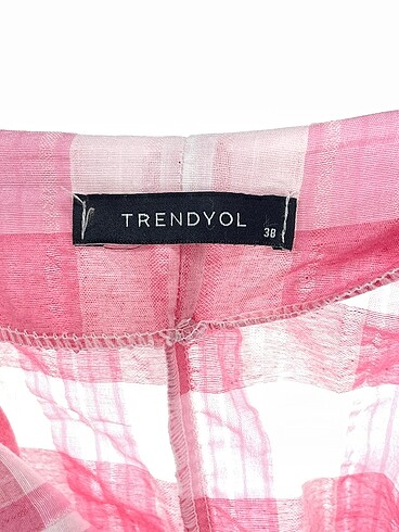 38 Beden pembe Renk Trendyol & Milla Kısa Tulum %70 İndirimli.