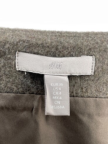 36 Beden kahverengi Renk H&M Mini Etek %70 İndirimli.
