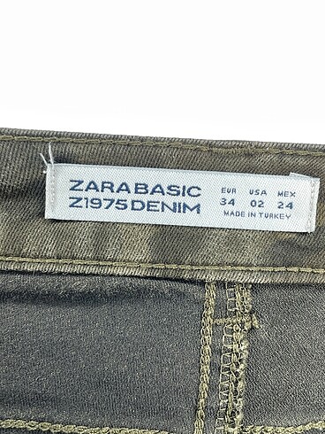 34 Beden haki Renk Zara Jean / Kot %70 İndirimli.
