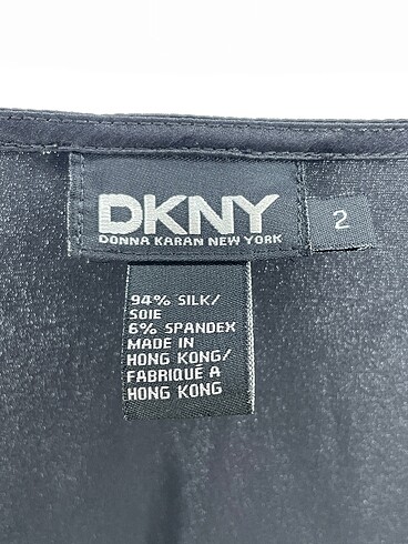 m Beden siyah Renk DKNY Kısa Elbise %70 İndirimli.
