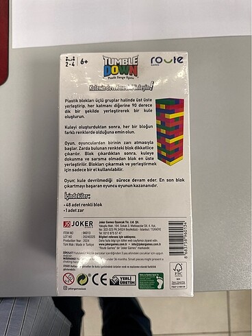 Jenga blok - Görsel 2