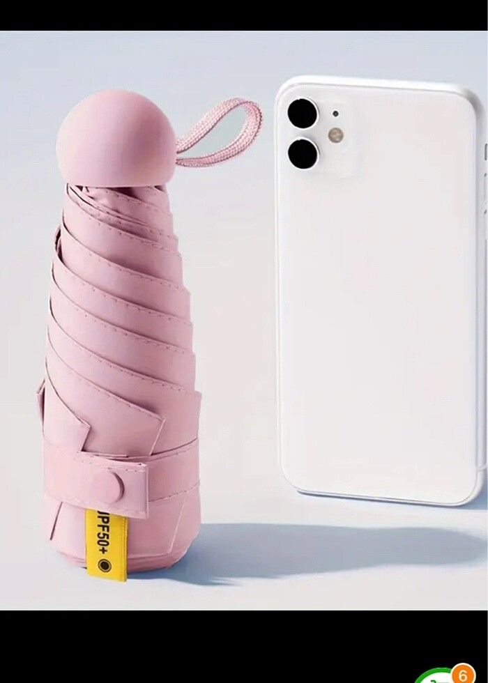 Pembe şemsiye - Görsel 3