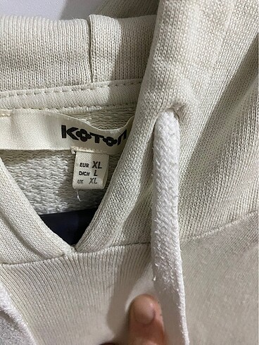 xl Beden beyaz Renk Bej sweat